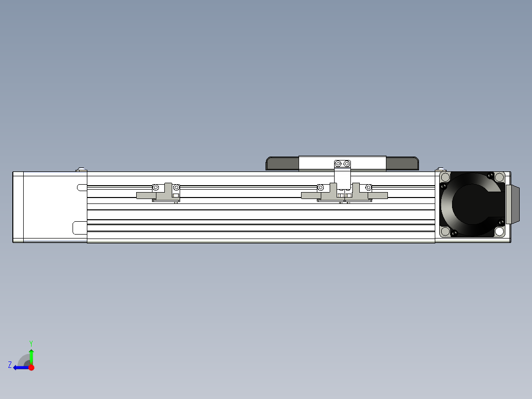 同步带滑台-欧规BC6-L120-S150-R-P40-D3右视图