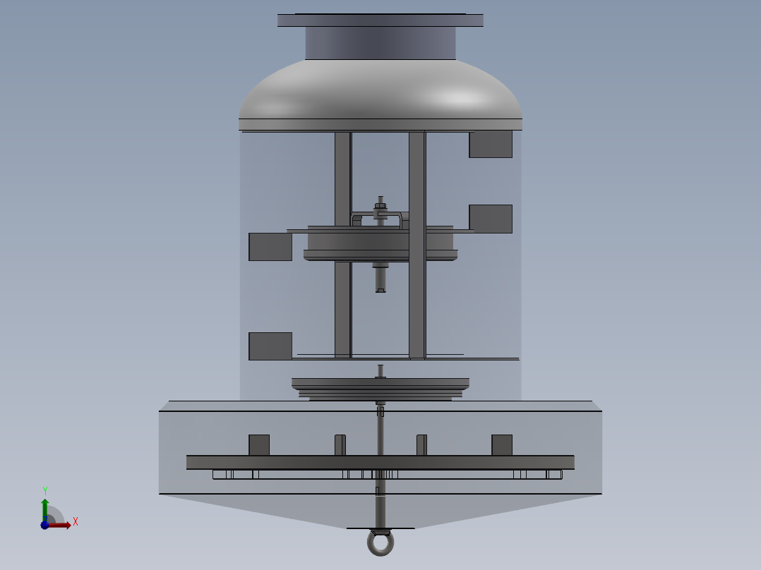 DN300呼吸阀前视图