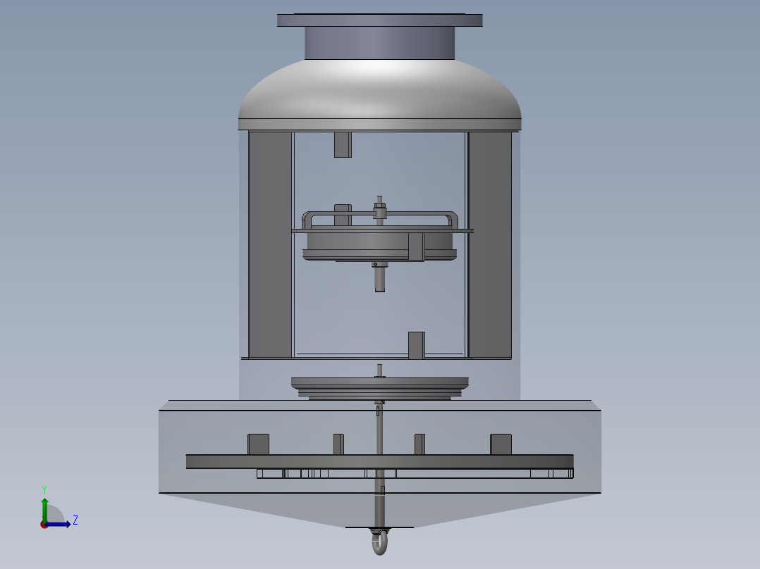 DN300呼吸阀左视图