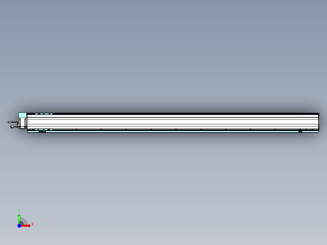 威洛博VBF同步带传动一般环境VBF14-L45-S2050-BRU-ZP40-C3前视图