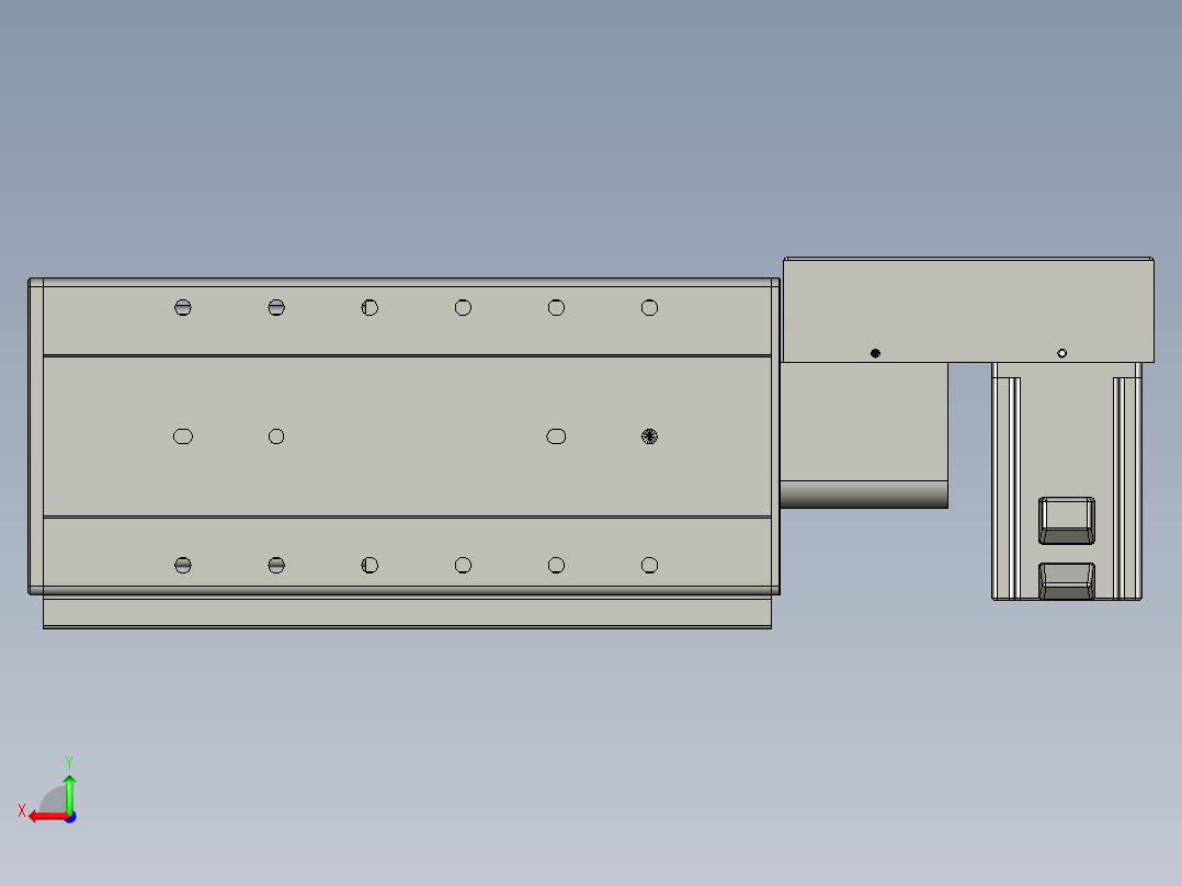威洛博VBF17-S100-BR后视图