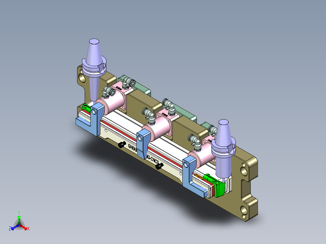 GH5KNX6-HING-CNC3-0217正等轴测图