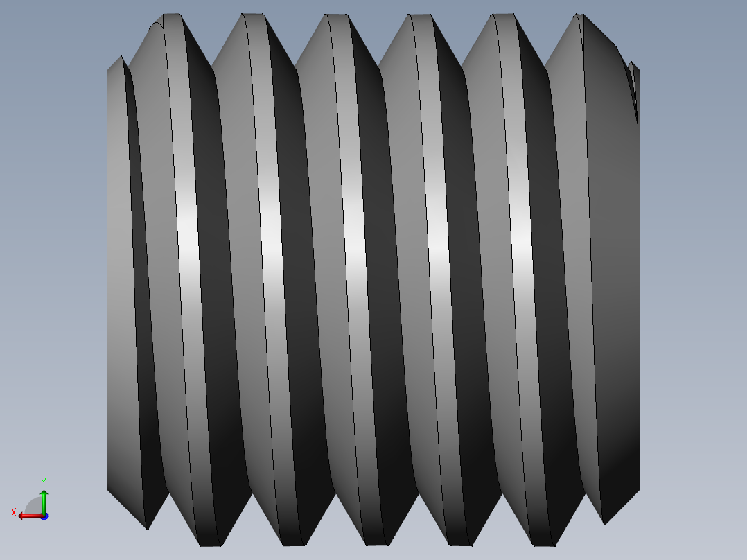 DIN 913-ISO 4026 固定螺钉-M8 L=8.SLDPRT后视图