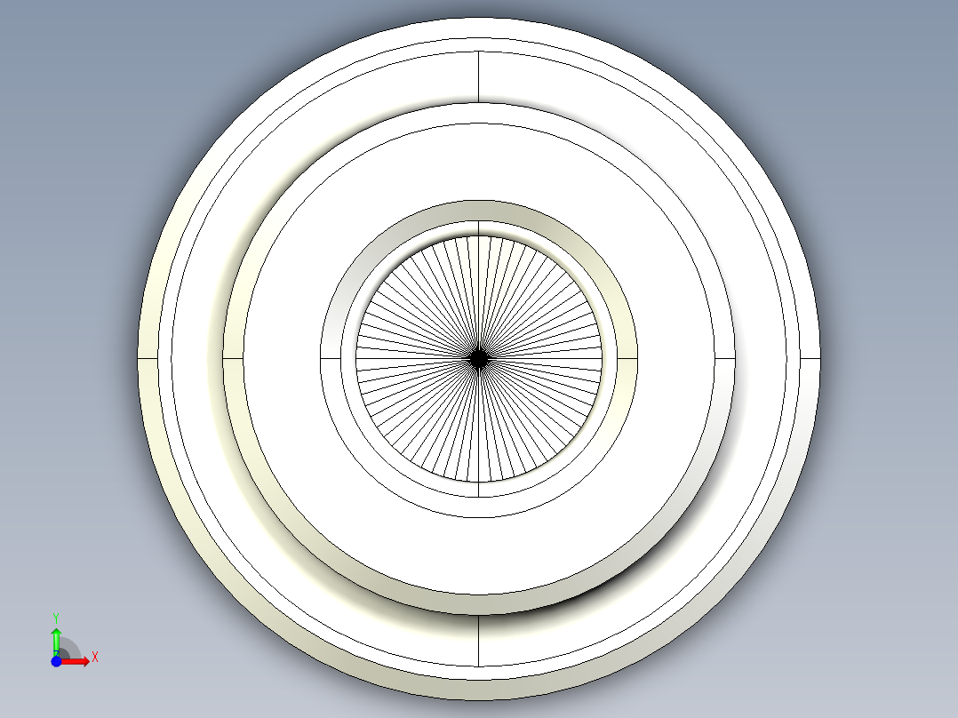 水平調整腳座(迷你型)2256(A)-3D多系列多零件图纸模型前视图