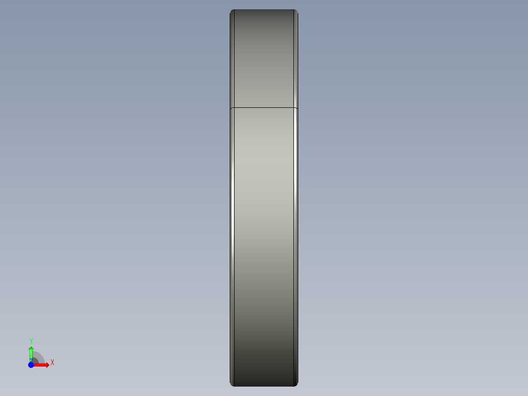 深沟球轴承6013前视图