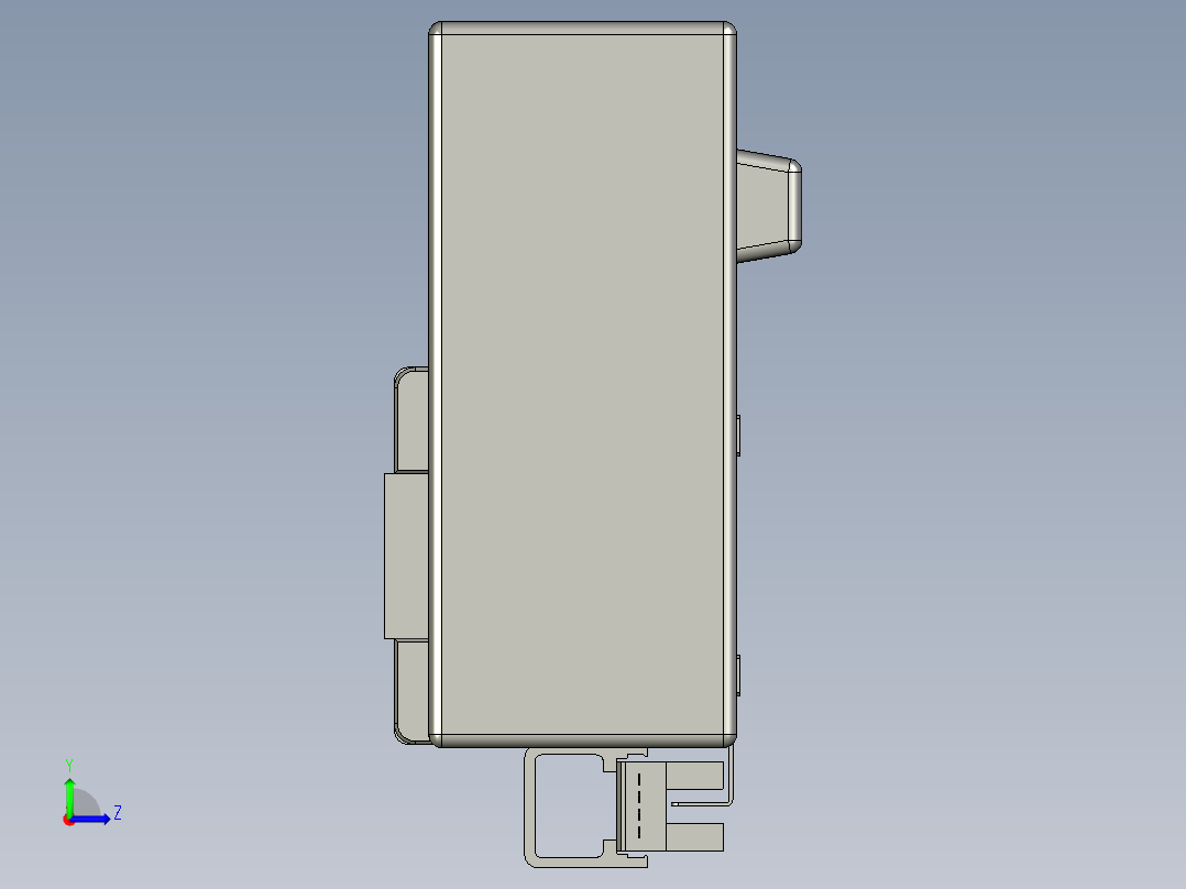 VF丝杆传动-一般环境VT5-L10-C-S480-BR-P10-D4左视图