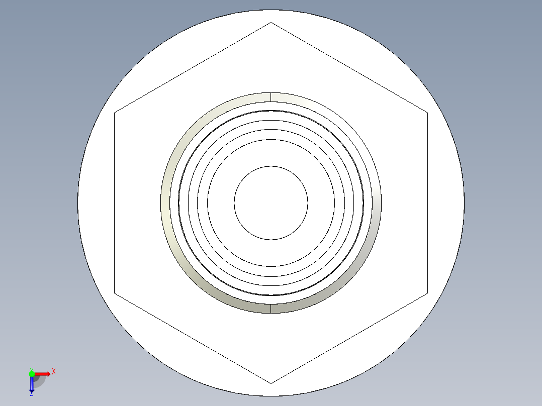 基恩士EZ-12M_kc图纸模型俯视图