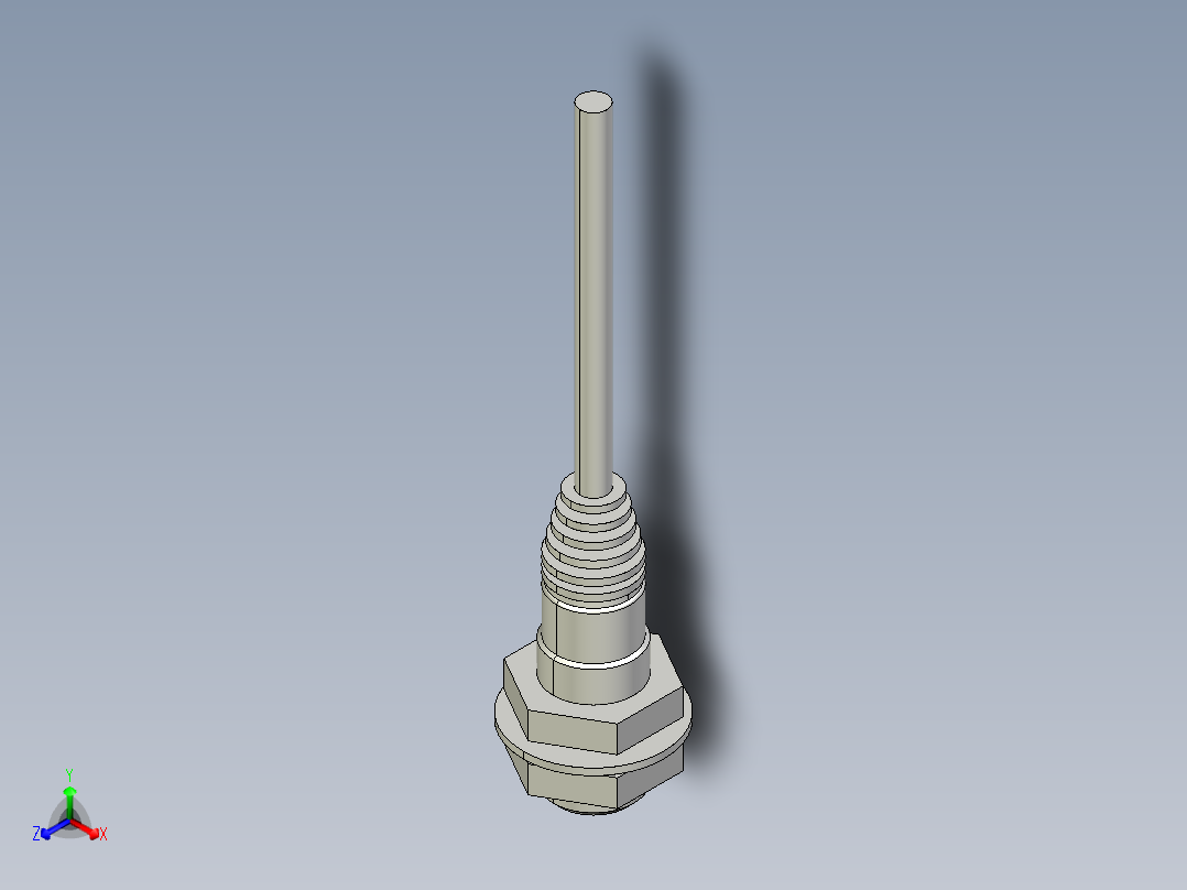 基恩士EZ-12M_kc图纸模型正等轴测图