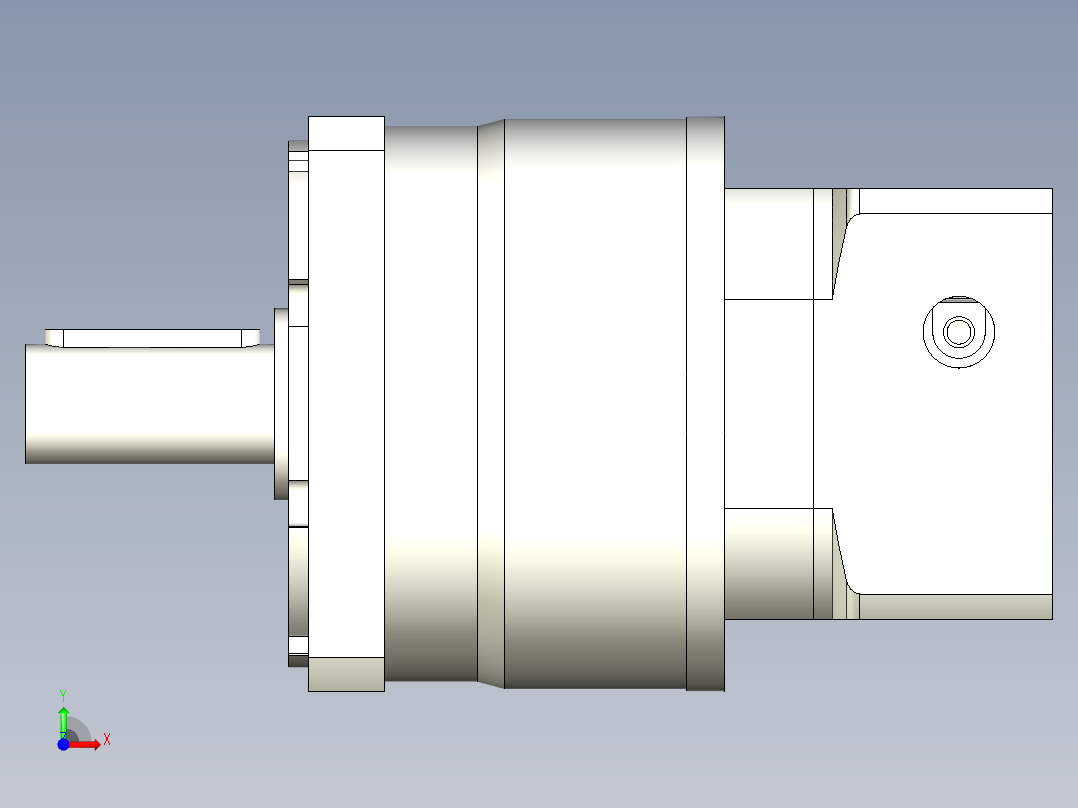 直齿PLF120-L2-LC 14-73-98.43-M6.stp前视图