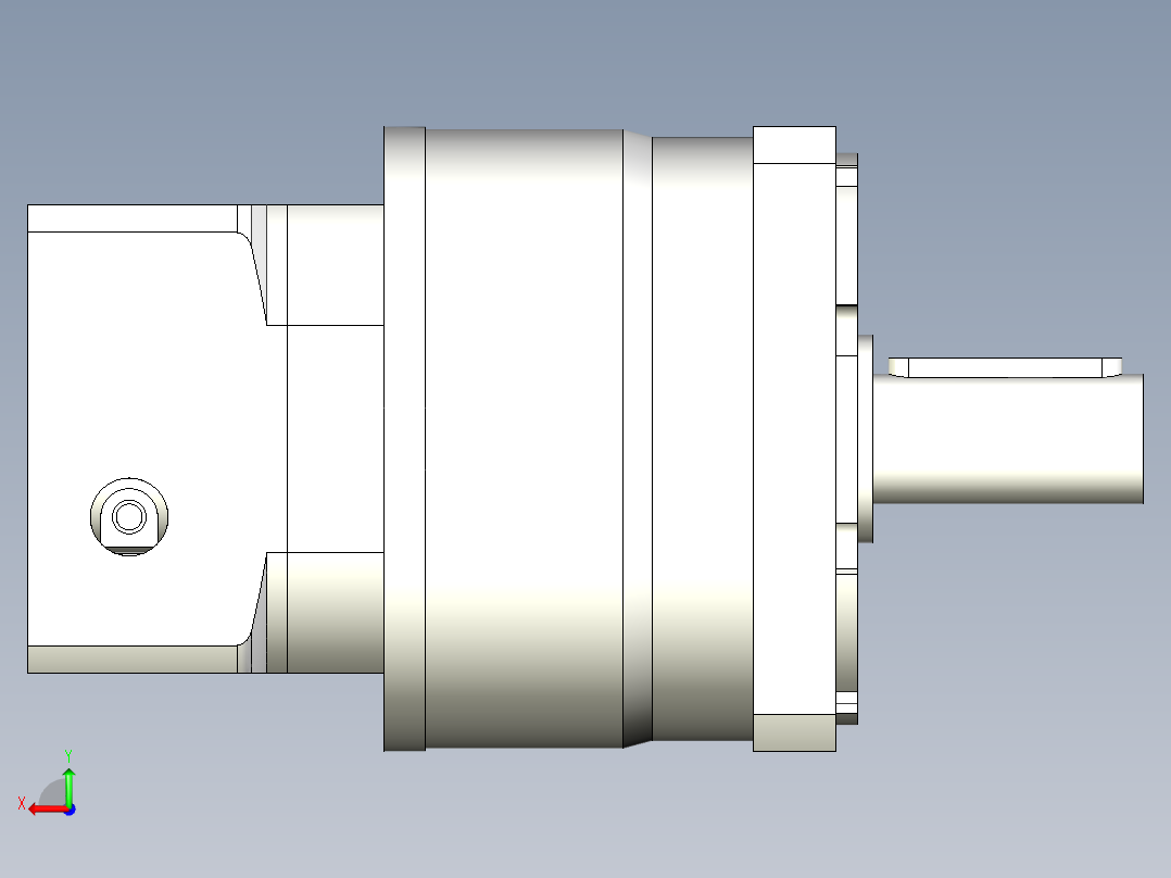 直齿PLF120-L2-LC 14-73-98.43-M6.stp后视图
