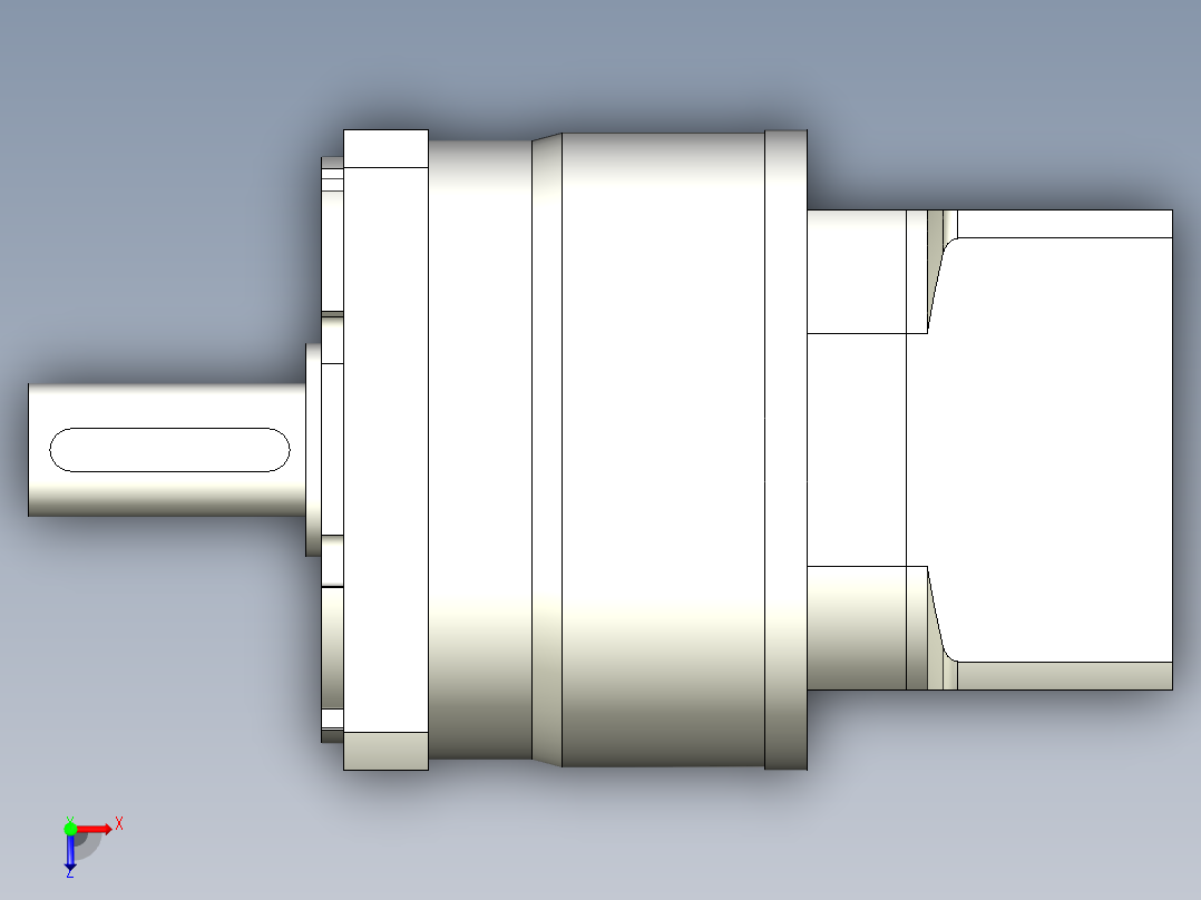 直齿PLF120-L2-LC 14-73-98.43-M6.stp俯视图
