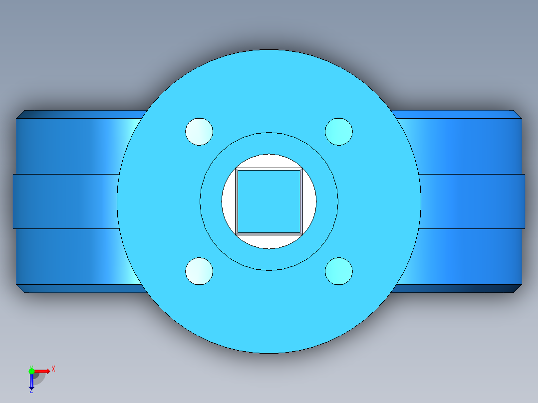 阀门模型WD71X-I_[50]俯视图