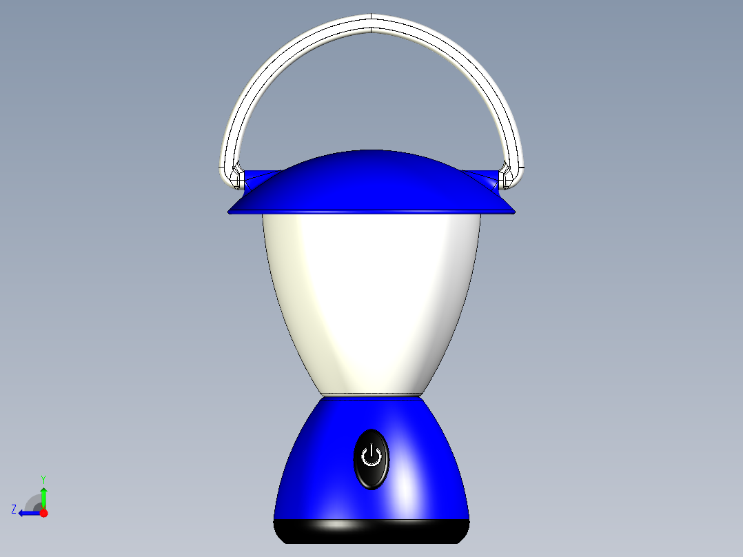 地球仪户外野营LED灯右视图