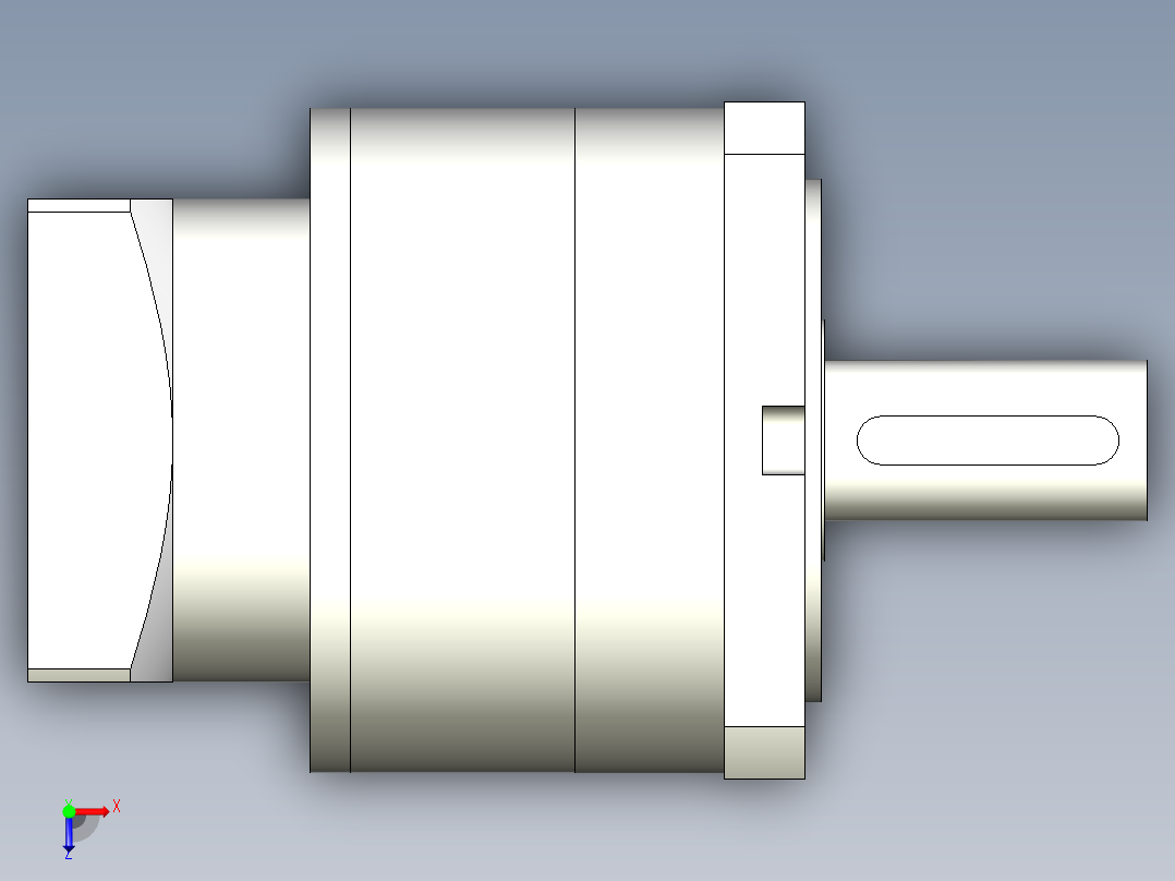 直齿PLF160-L1 22-110-145-M8.stp俯视图