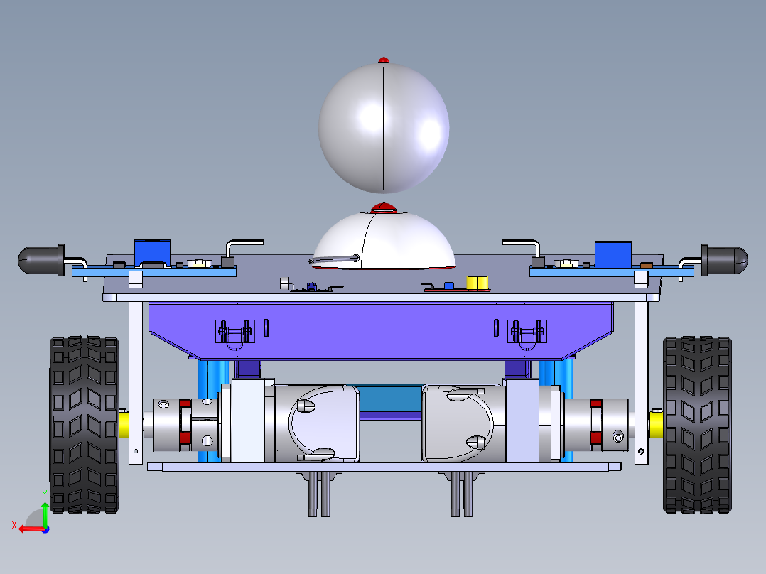 小车装配尺寸修改新建文件夹后视图