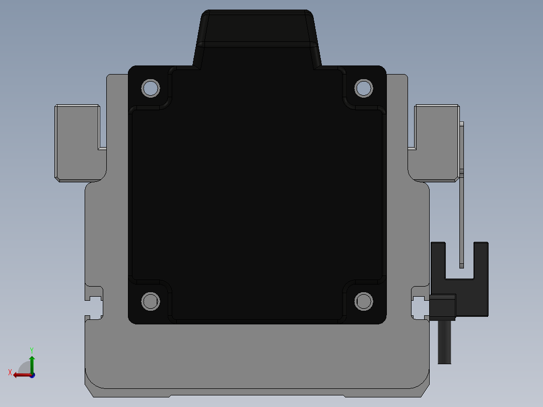 精密模组MY80D-T10-950L-BC-P20B-C4-C后视图