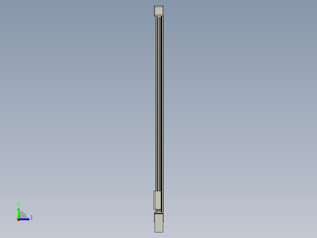 欧规系列-GB8-L96-S1700-BL-P40-MS3左视图