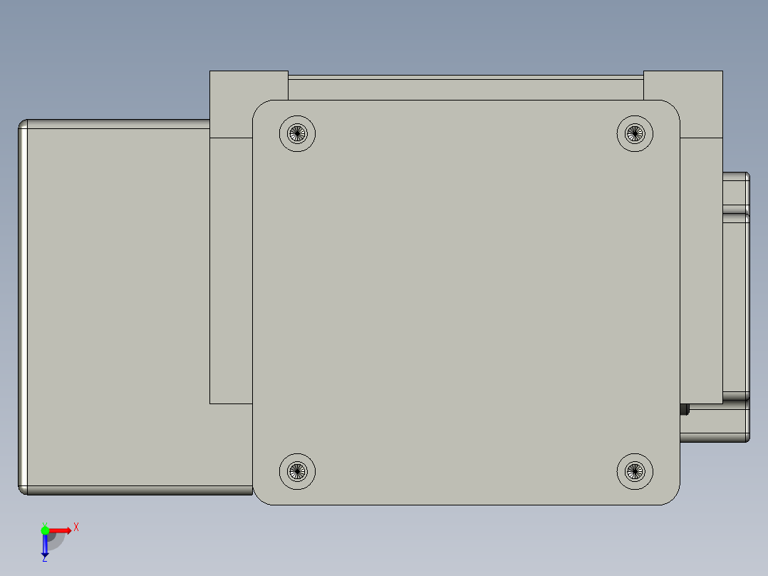 欧规系列-GB8-L96-S1700-BL-P40-MS3俯视图