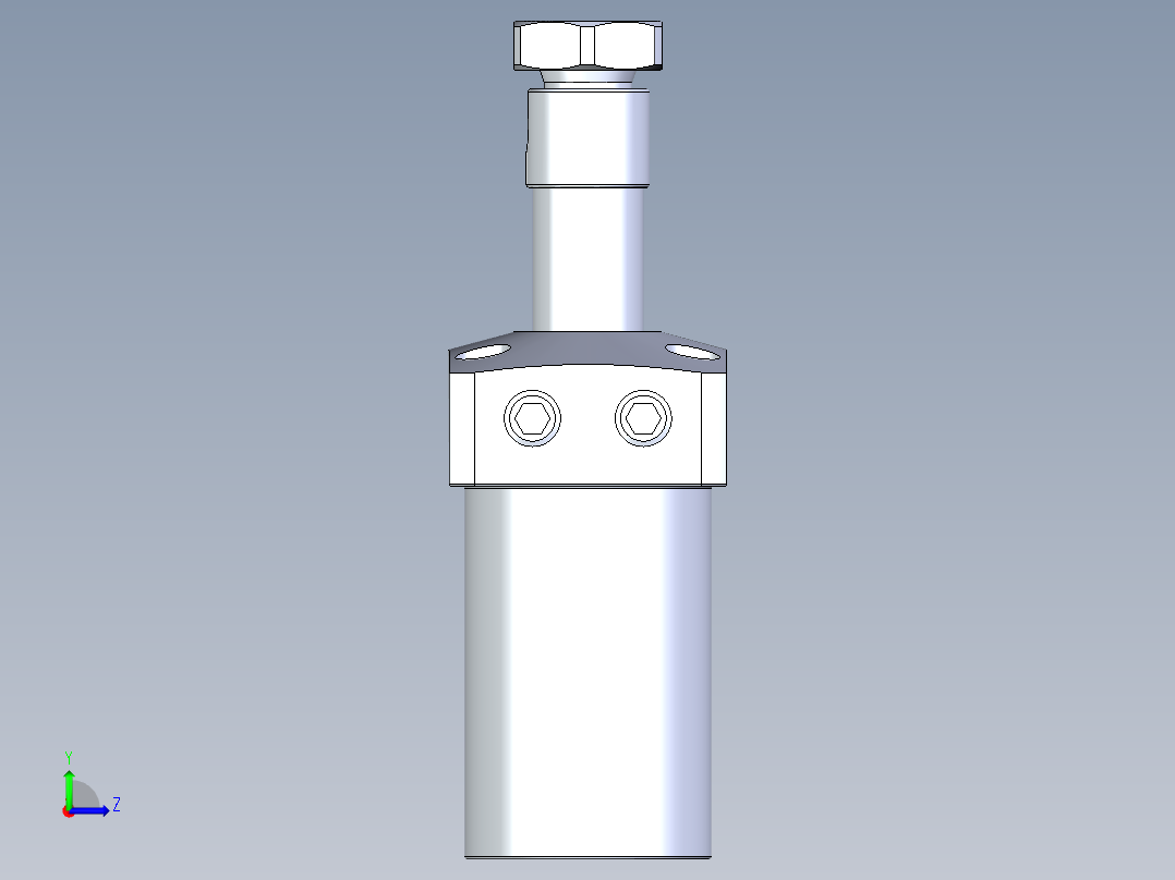 KOSMEKLHA0400-GL-Q15多系列多零件图纸模型左视图