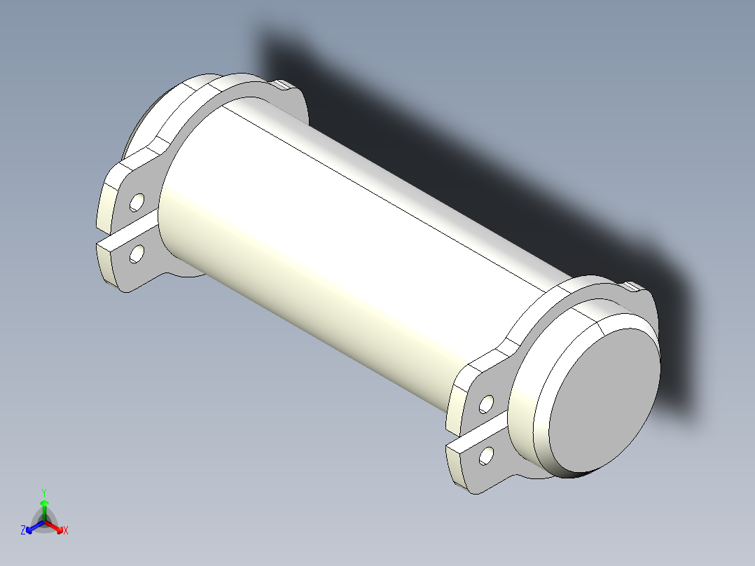 軸心2340-3D多系列多零件图纸模型