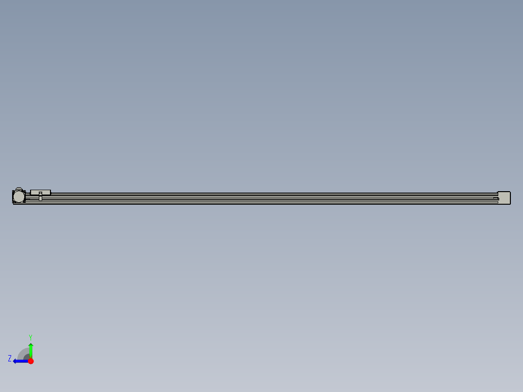 威洛博直线电机模组EB4-L80-S1950-L-57-MS3右视图