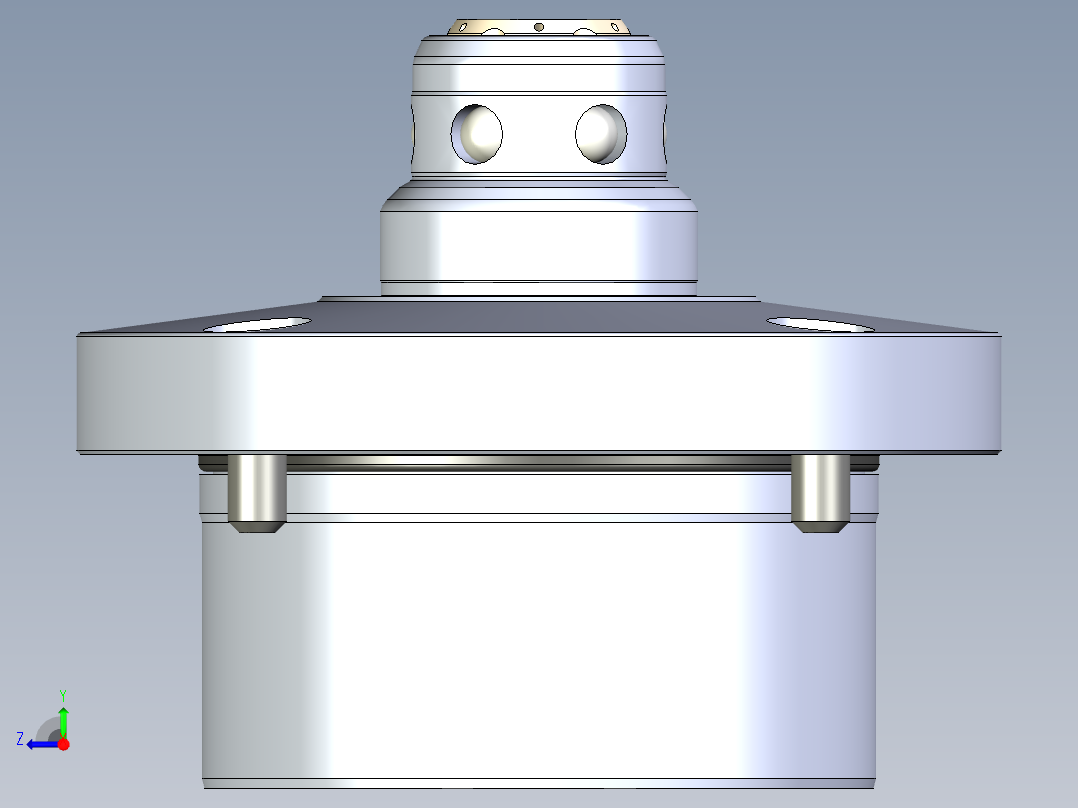 KOSMEKWVS0100-MG多系列多零件图纸模型多系列多零件图纸模型右视图
