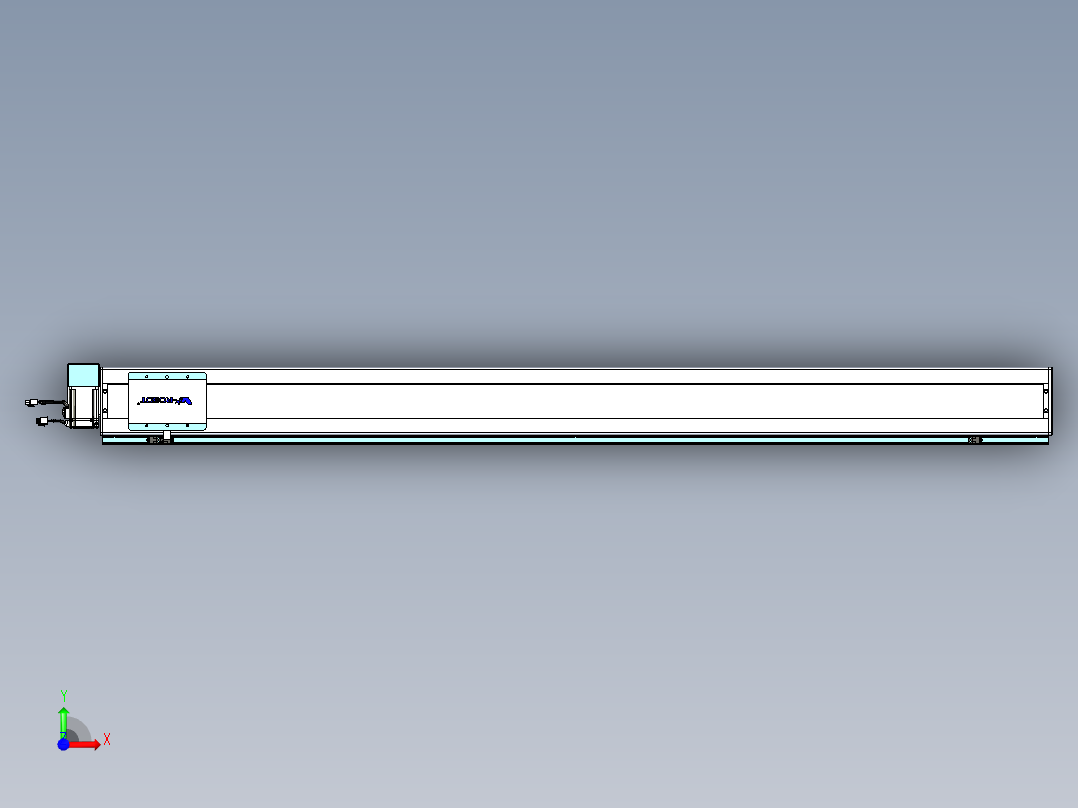 威洛博VBC同步带传动一无尘环境VBC14-L45-S1650-BRU-ZP40-C3前视图