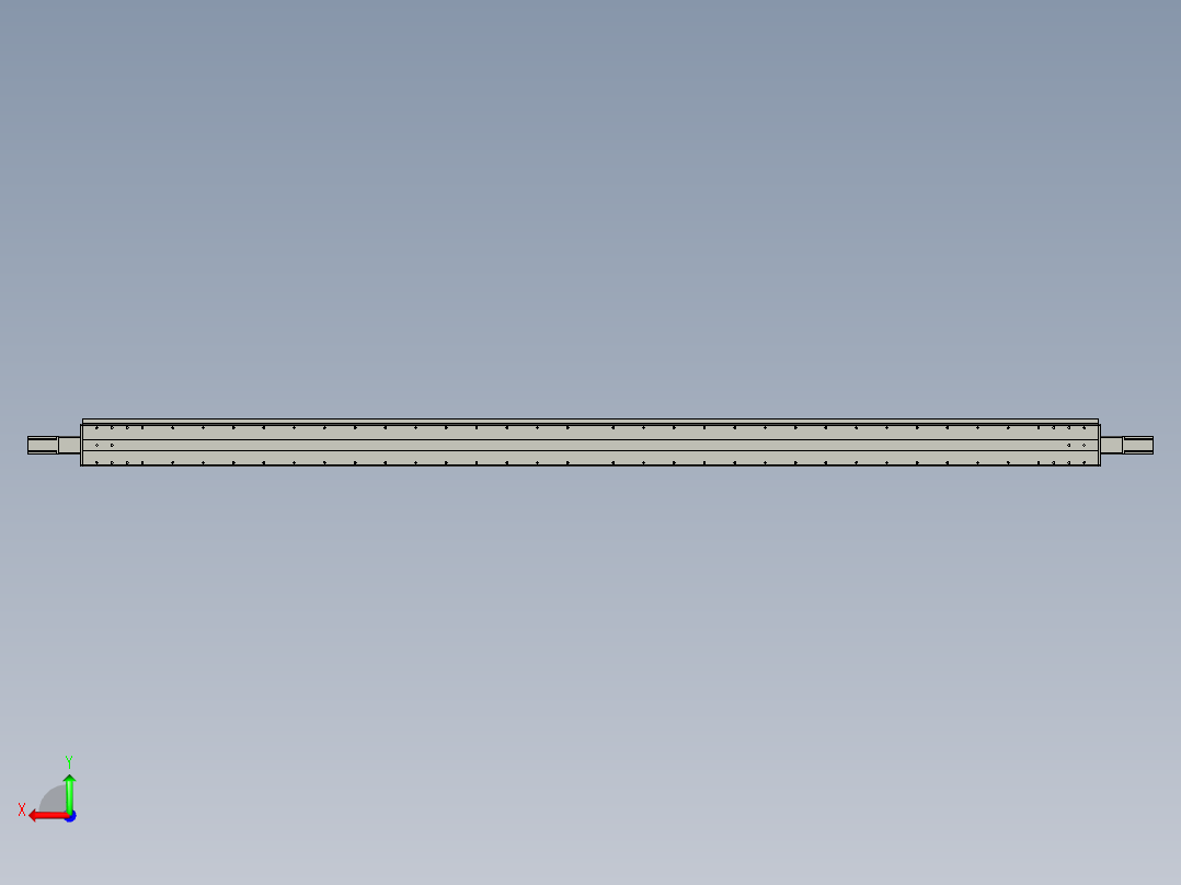 威洛博双电机滑台-VF14D2-S1400-BC-P40-C6后视图