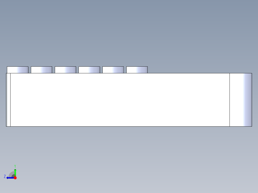 硬铝零件 60+24.4.24+002右视图