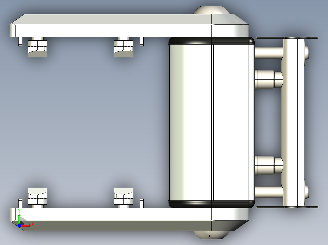 型材-BR 90 SUPPORTING ARM JOINT 3842521262前视图