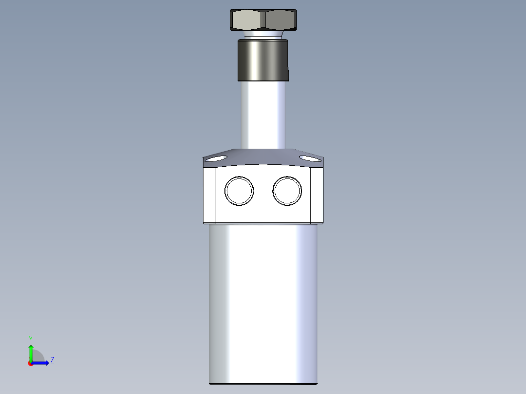 KOSMEKLHA0360-SR-Q15_R01多系列多零件图纸模型左视图