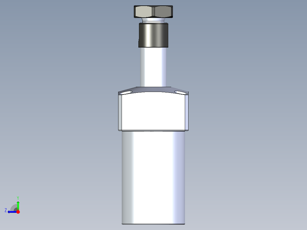 KOSMEKLHA0360-SR-Q15_R01多系列多零件图纸模型右视图