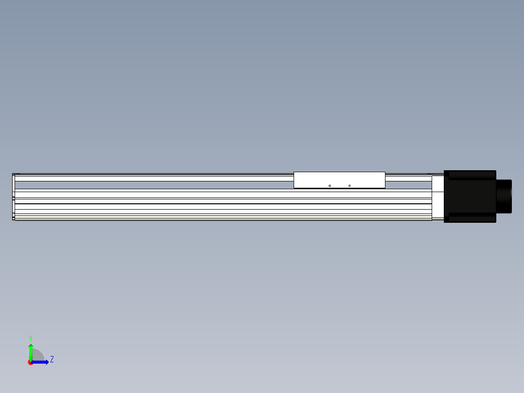 Toyo东佑达直线模组-ETH22-650-BC-M150-C4反左视图