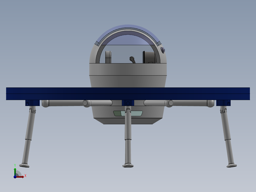 不明飞行物9前视图