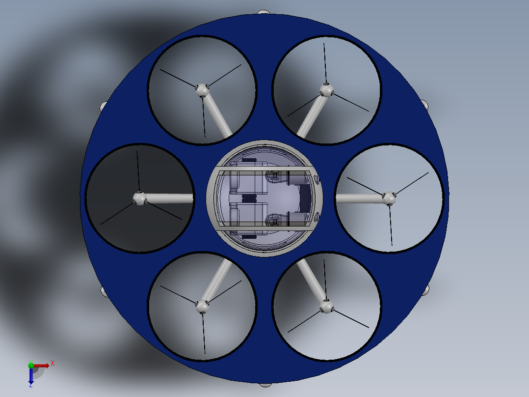 不明飞行物9俯视图