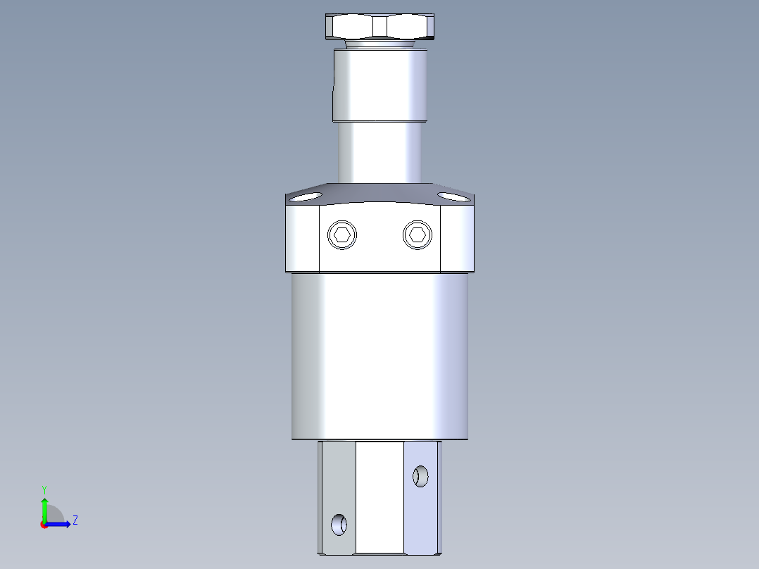 KOSMEKLHA0750-GLN多系列多零件图纸模型左视图