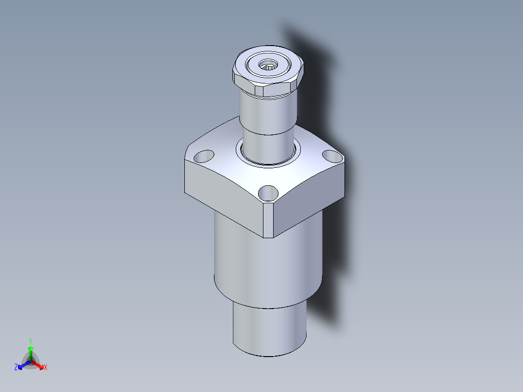 KOSMEKLHA0750-GLN多系列多零件图纸模型正等轴测图
