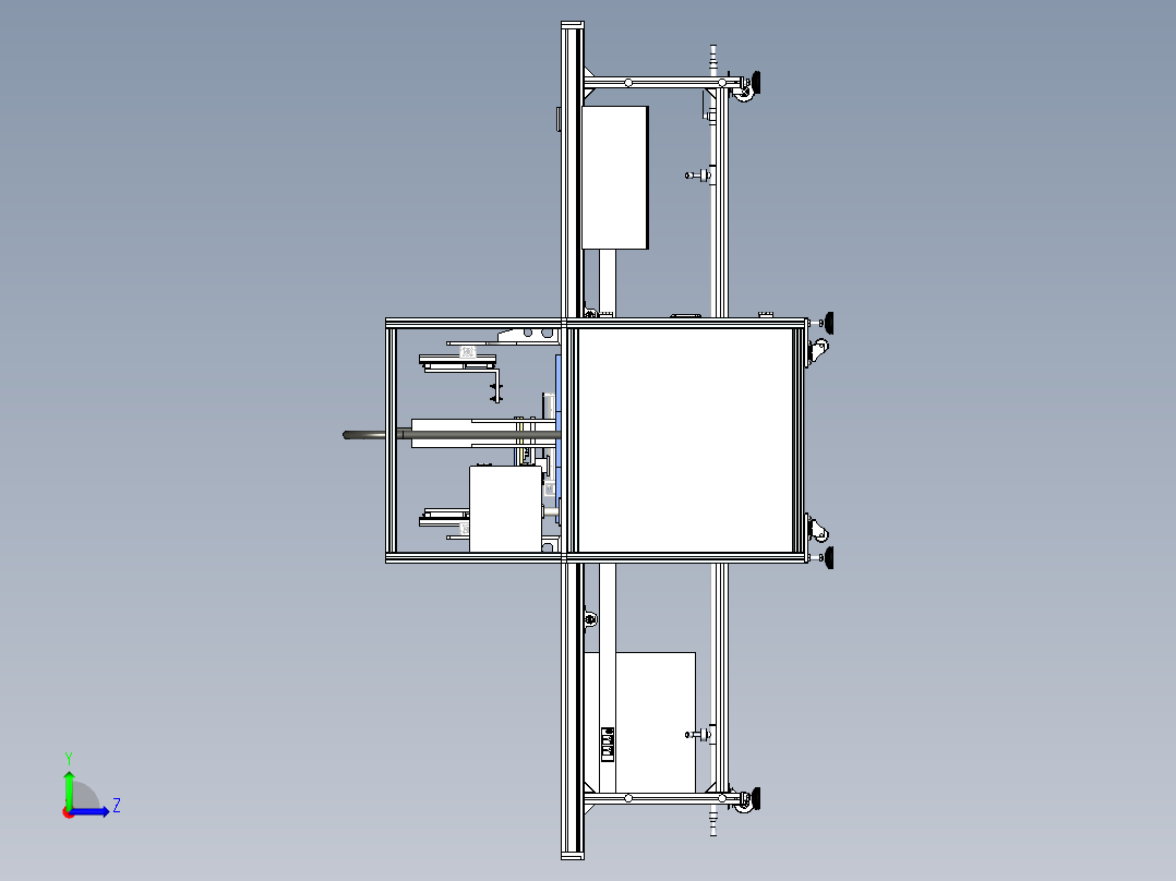 自动喷码机构设计702609==150左视图