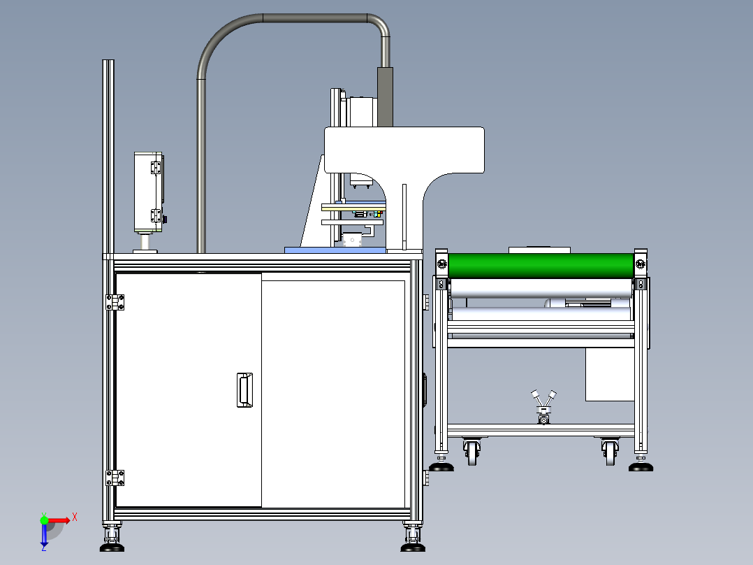 自动喷码机构设计702609==150俯视图