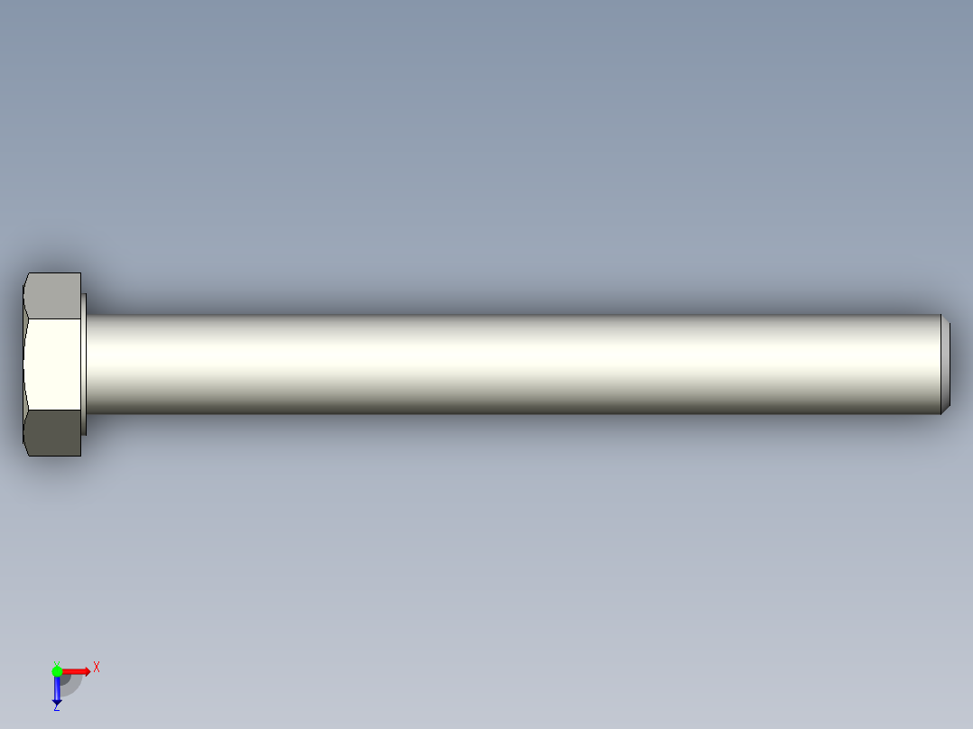 螺钉-DIN_931-M14x2x120_22.stp俯视图