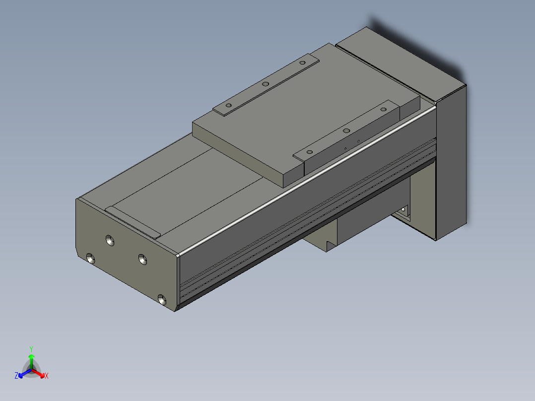 直线模组LHC17-S150-D设计图纸