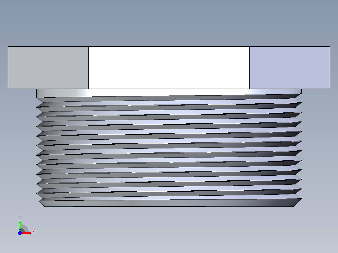 CPVC管件18-Sch80_ReducerBushing_MPTxFPT_9839-251_2in x 1.5in前视图