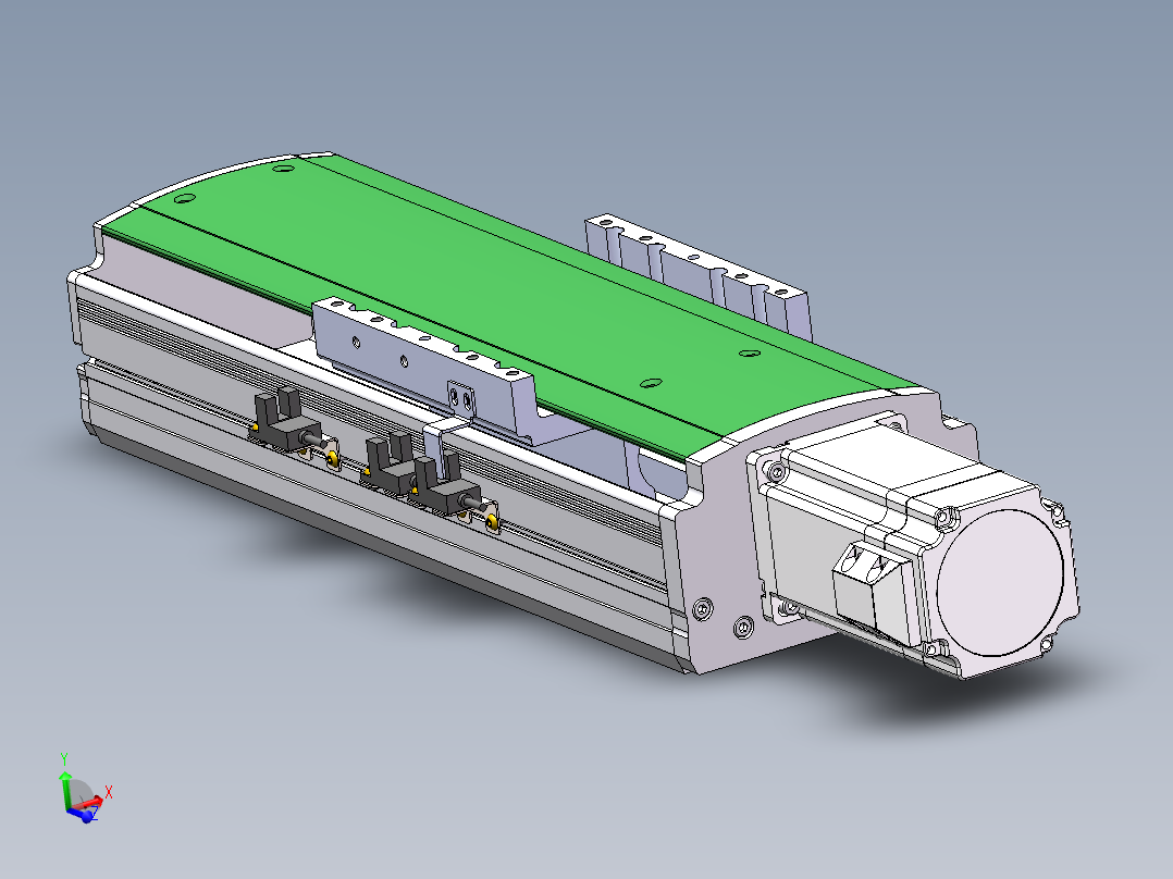MTH丝杆半封闭模组MT120BS-BC-60