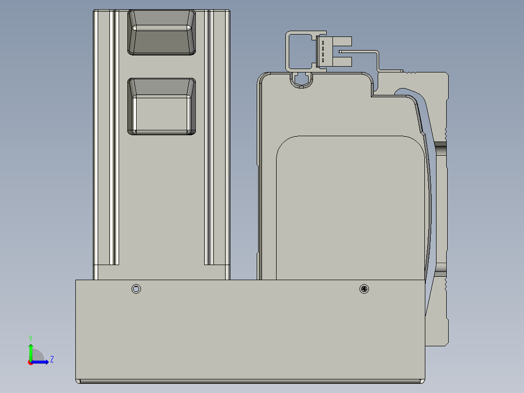 威洛博VBF12-S400-BLD左视图
