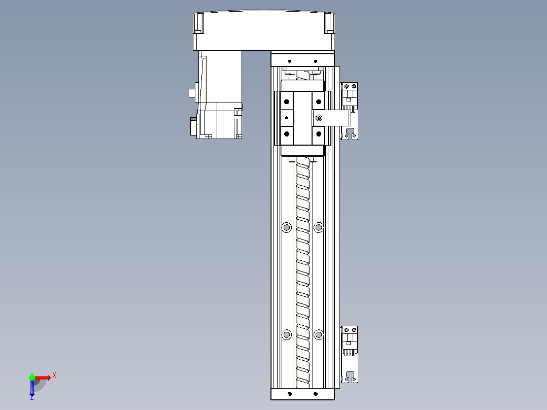 钢基模组-TPA-KSR-6005C-300A1-ML-H1S2俯视图