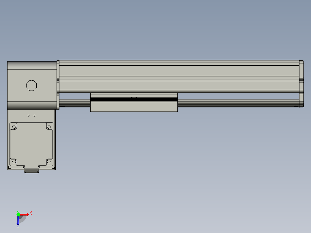 威洛博VBF17-S150-BLU俯视图