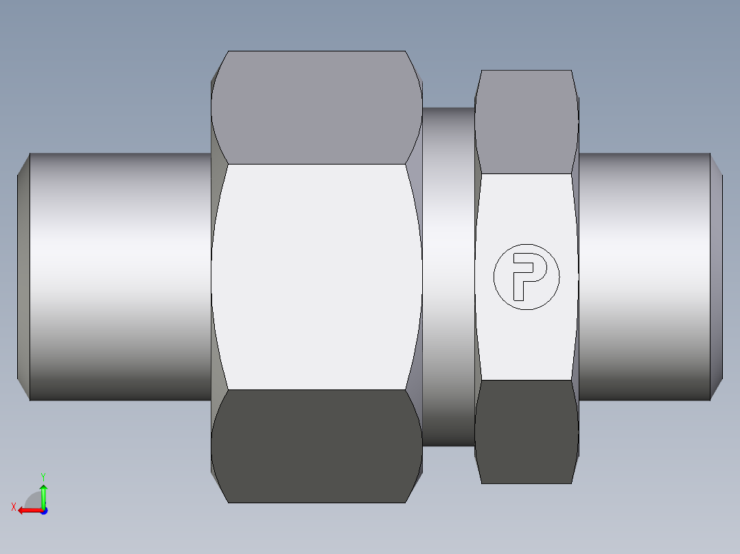 卡套式工业通用硬管接头EO_Weld_fitting_for_tubes_ASK638X5S后视图
