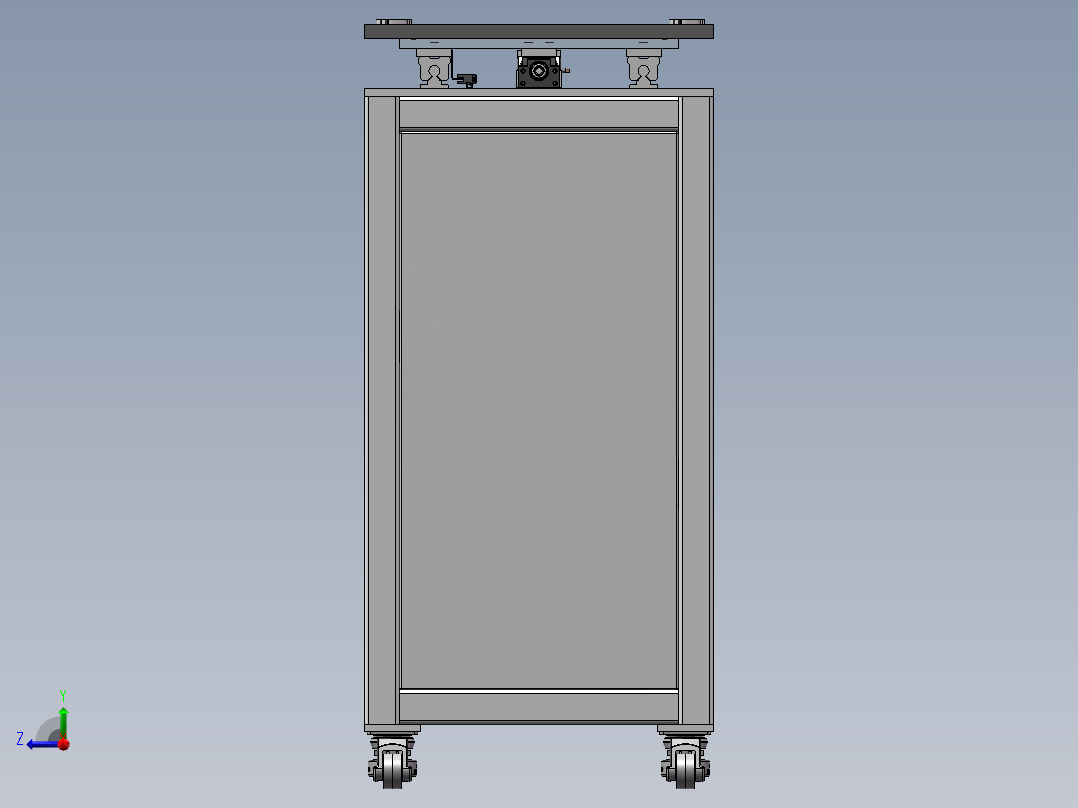 点阵料仓-模组型右视图