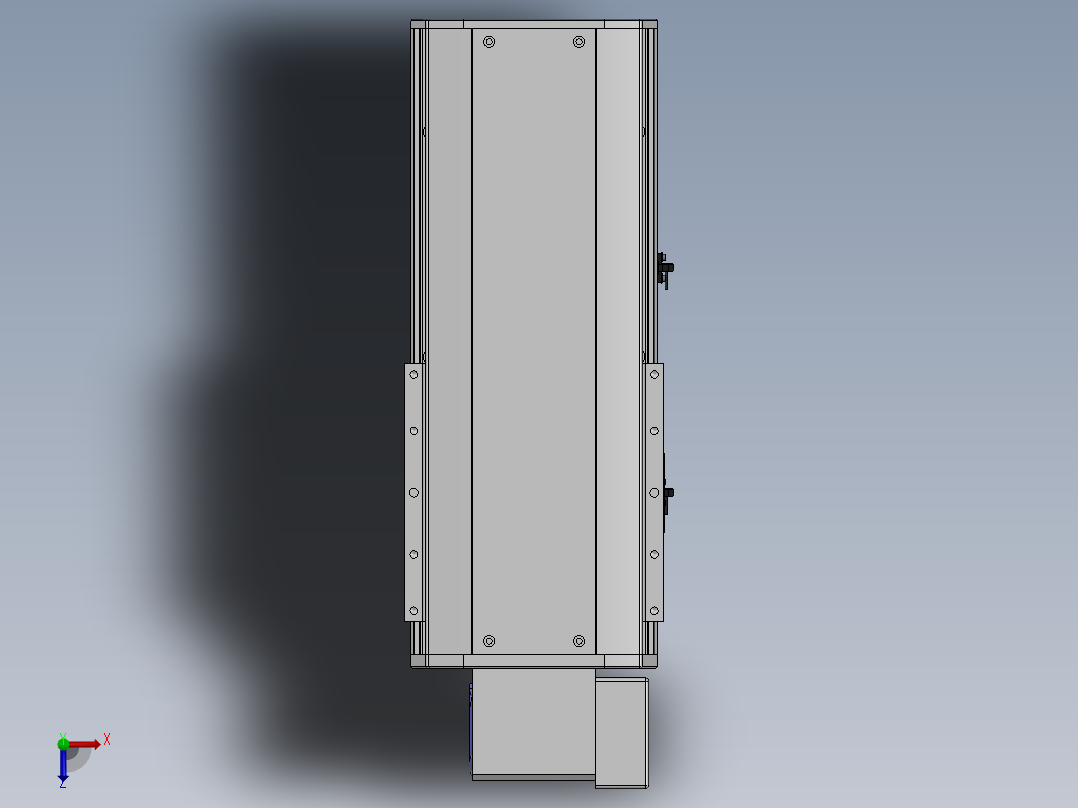 精密模组MT220-L150-200-RD-M75-C4俯视图