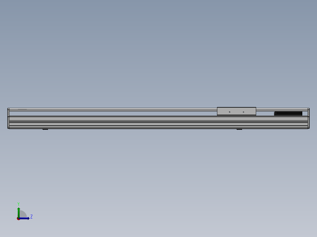 精密模组MY140-T10-700L-M-P40B-C4-C左视图